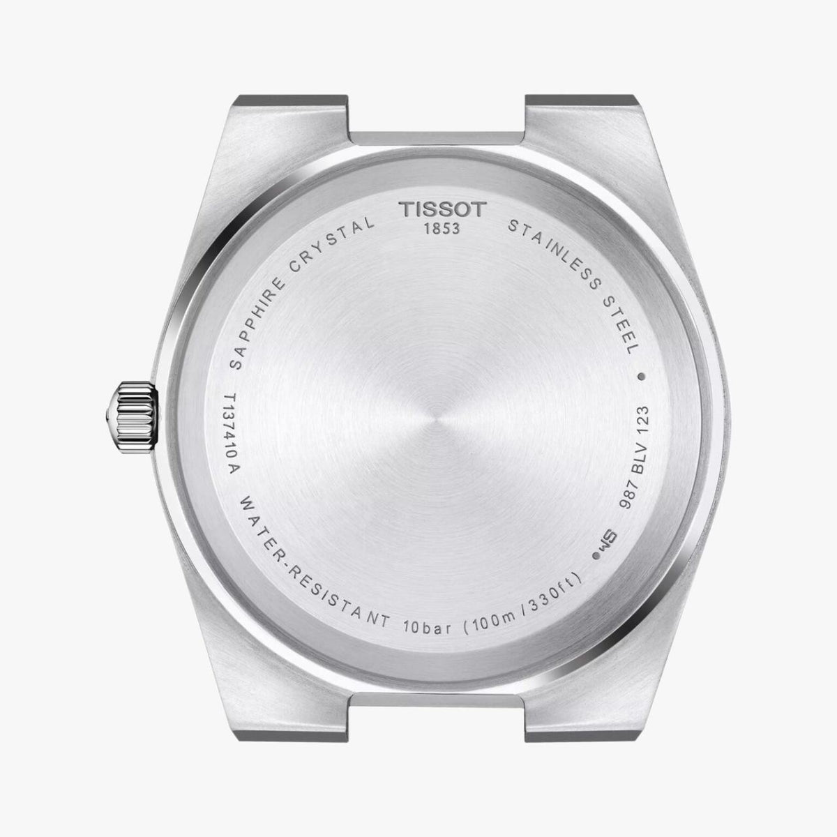 Tissot PRX Silver Stainless Steel Blue Dial Quartz Unisex Watch – T137.210.11.041.00