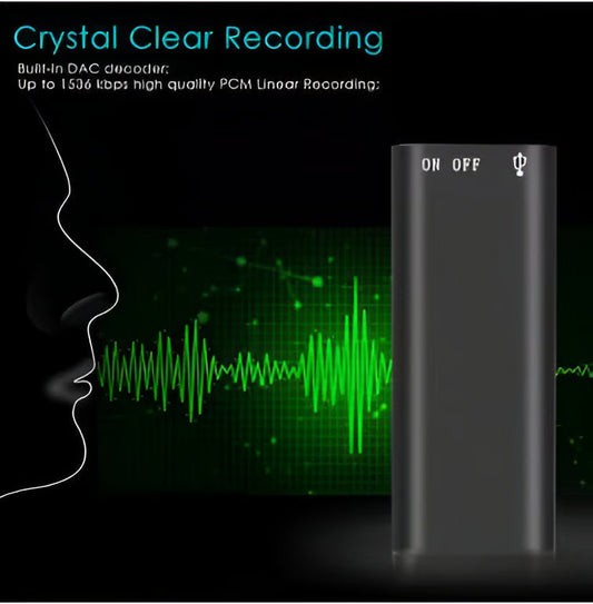 Mini Audio Recorder Voice Listening Device